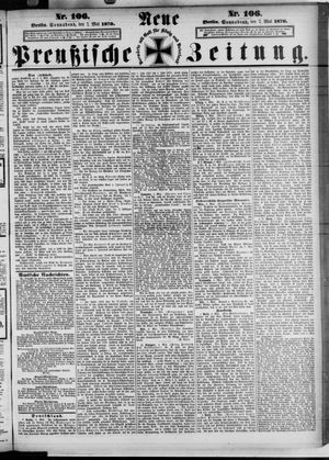 Neue preußische Zeitung vom 07.05.1870