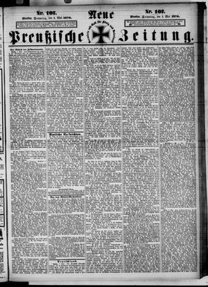Neue preußische Zeitung vom 08.05.1870