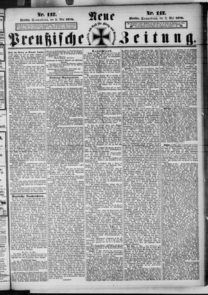 Neue preußische Zeitung vom 21.05.1870