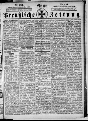 Neue preußische Zeitung vom 26.05.1870