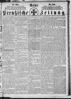 Neue preußische Zeitung vom 31.05.1870