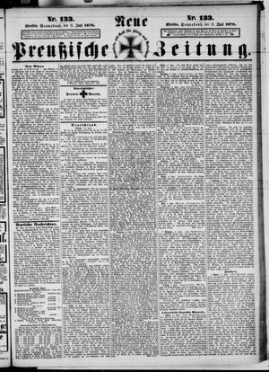 Neue preußische Zeitung vom 11.06.1870