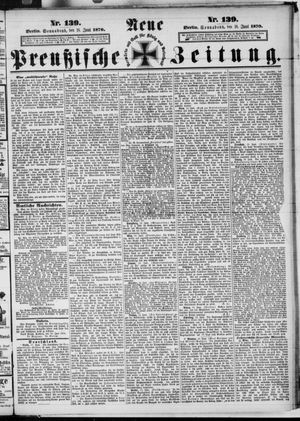 Neue preußische Zeitung vom 18.06.1870