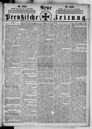 Neue preußische Zeitung vom 03.07.1870