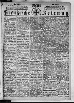 Neue preußische Zeitung vom 14.07.1870