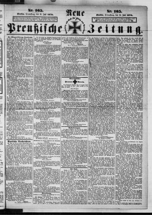 Neue preußische Zeitung vom 19.07.1870