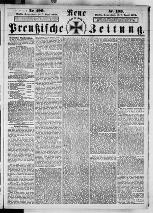 Neue preußische Zeitung vom 27.08.1870
