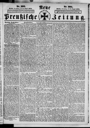Neue preußische Zeitung vom 30.08.1870