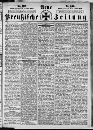 Neue preußische Zeitung vom 11.10.1870