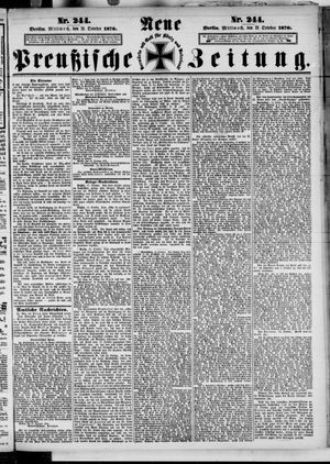 Neue preußische Zeitung vom 19.10.1870