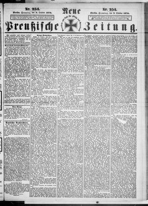 Neue preußische Zeitung vom 30.10.1870