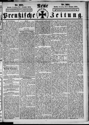 Neue preußische Zeitung vom 08.11.1870