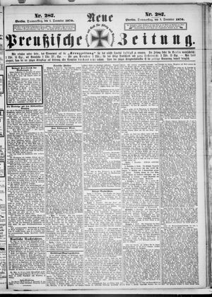 Neue preußische Zeitung vom 08.12.1870