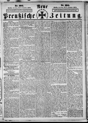 Neue preußische Zeitung vom 16.12.1870