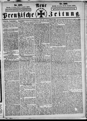 Neue preußische Zeitung vom 20.12.1870