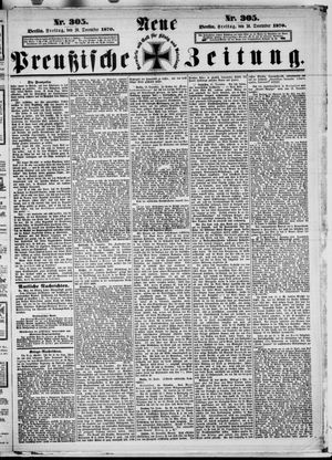 Neue preußische Zeitung vom 30.12.1870