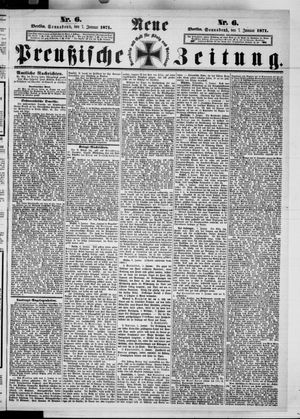 Neue preußische Zeitung vom 07.01.1871