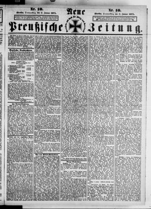 Neue preußische Zeitung vom 12.01.1871
