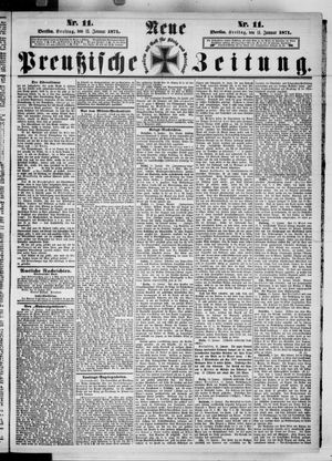 Neue preußische Zeitung on Jan 13, 1871