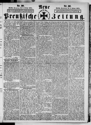 Neue preußische Zeitung vom 12.02.1871