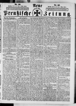 Neue preußische Zeitung vom 08.03.1871