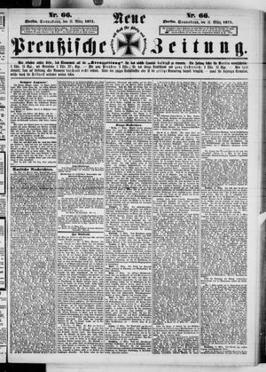 Neue preußische Zeitung vom 18.03.1871