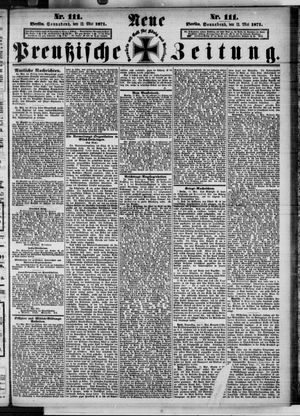 Neue preußische Zeitung vom 13.05.1871