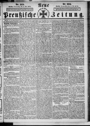 Neue preußische Zeitung vom 18.05.1871