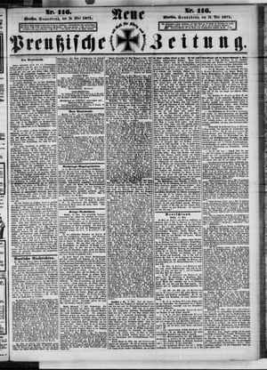 Neue preußische Zeitung vom 20.05.1871