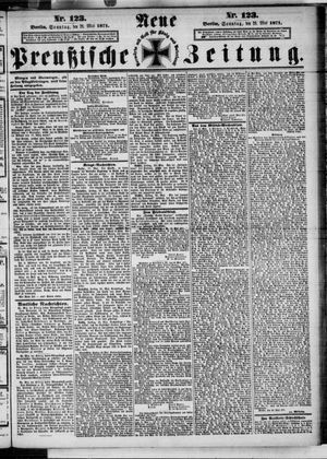 Neue preußische Zeitung vom 28.05.1871