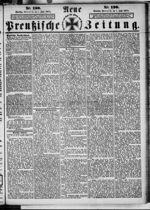 Neue preußische Zeitung vom 07.06.1871