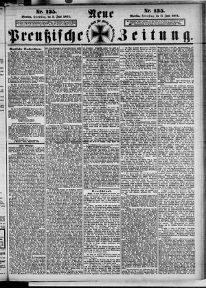 Neue preußische Zeitung on Jun 13, 1871