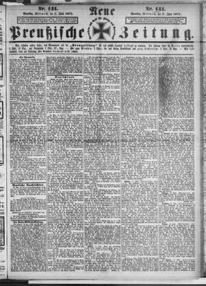 Neue preußische Zeitung vom 21.06.1871