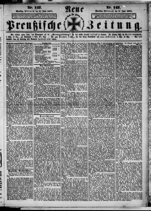 Neue preußische Zeitung vom 28.06.1871