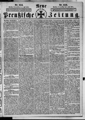 Neue preußische Zeitung vom 06.07.1871