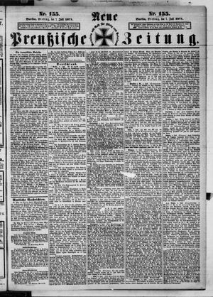 Neue preußische Zeitung vom 07.07.1871