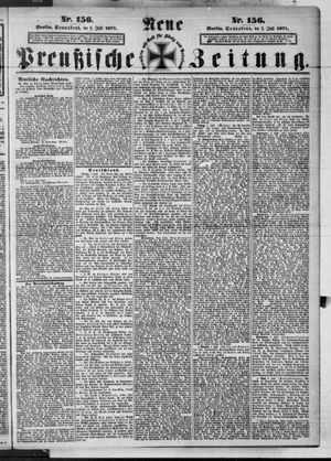 Neue preußische Zeitung vom 08.07.1871