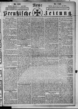 Neue preußische Zeitung on Jul 9, 1871