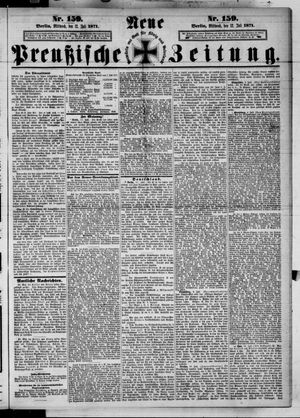 Neue preußische Zeitung vom 12.07.1871