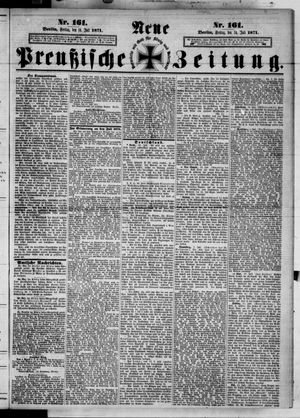 Neue preußische Zeitung vom 14.07.1871