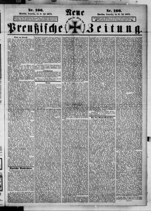 Neue preußische Zeitung vom 20.07.1871