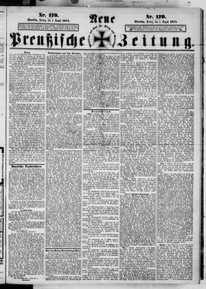 Neue preußische Zeitung vom 04.08.1871