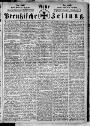 Neue preußische Zeitung vom 16.08.1871