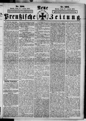Neue preußische Zeitung vom 05.09.1871