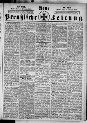 Neue preußische Zeitung vom 12.09.1871