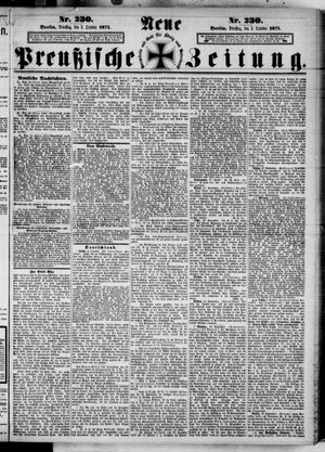 Neue preußische Zeitung vom 03.10.1871