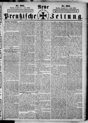 Neue preußische Zeitung vom 07.10.1871