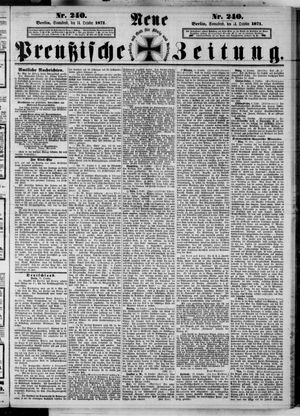 Neue preußische Zeitung vom 14.10.1871