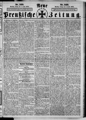 Neue preußische Zeitung vom 17.10.1871
