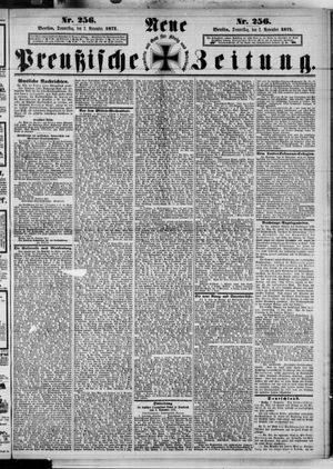 Neue preußische Zeitung vom 02.11.1871